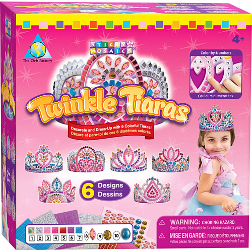 sticky mosaics twinkle tiaras