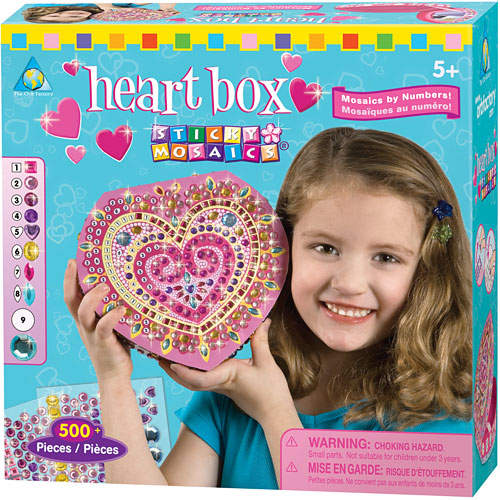 Sticky Mosaics Heart Box - Catalog 2010