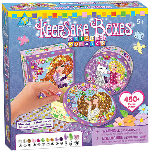 Sticky Mosaics Keepsake Boxes