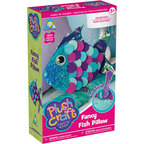 PlushCraft Fancy Fish Pillow