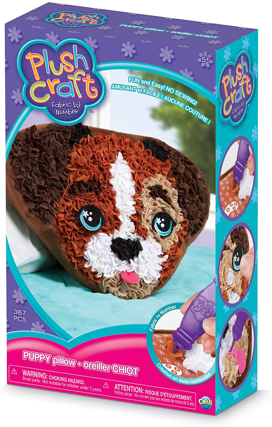 PlushCraft Puppy Pillow