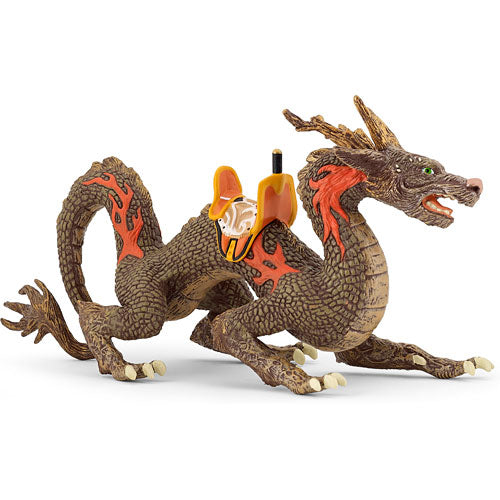 Fire Dragon With Saddle
