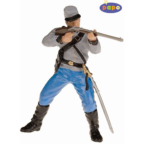 Confederate Soldier With Rifle