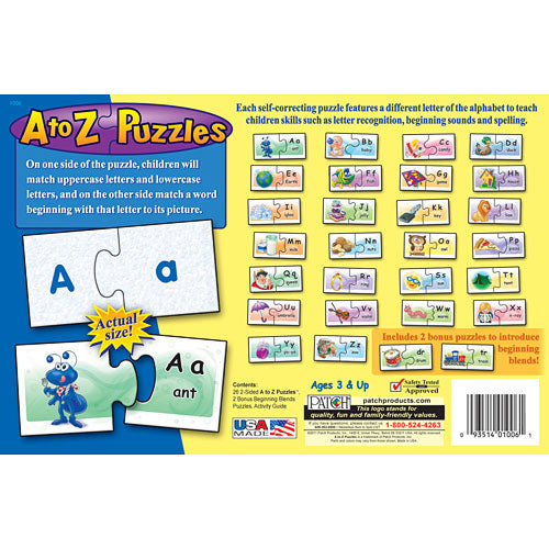 a-z puzzles