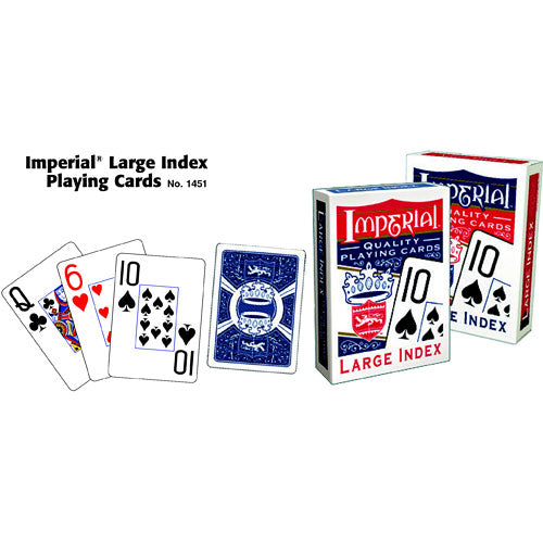 Imperial Large Index Playing Cards
