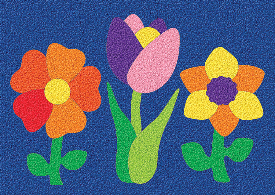 Early Learning Puzzle Flowers