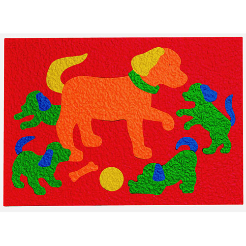 Textured Puzzle Puppys