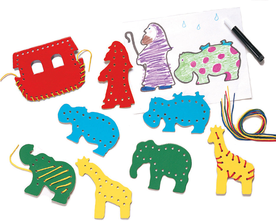 Noah's Ark - Lacing & Tracing