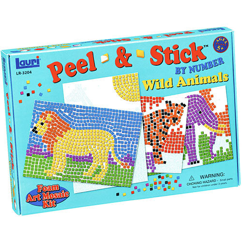 Peel and Stick Wild Animals