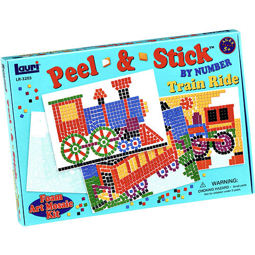 Peel and Stick Train Ride