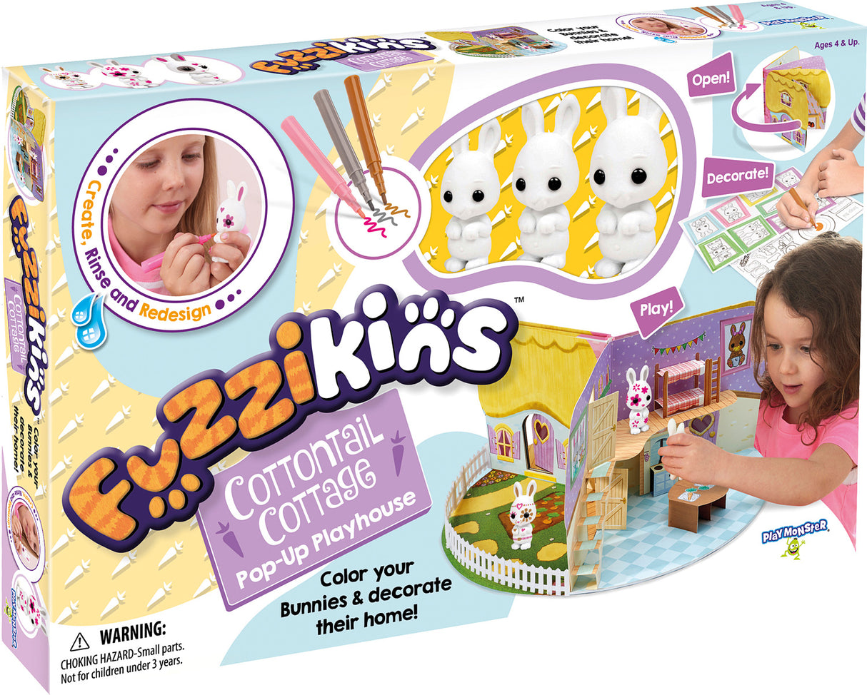 Fuzzikins Craft Cottontail Cottage (Book)