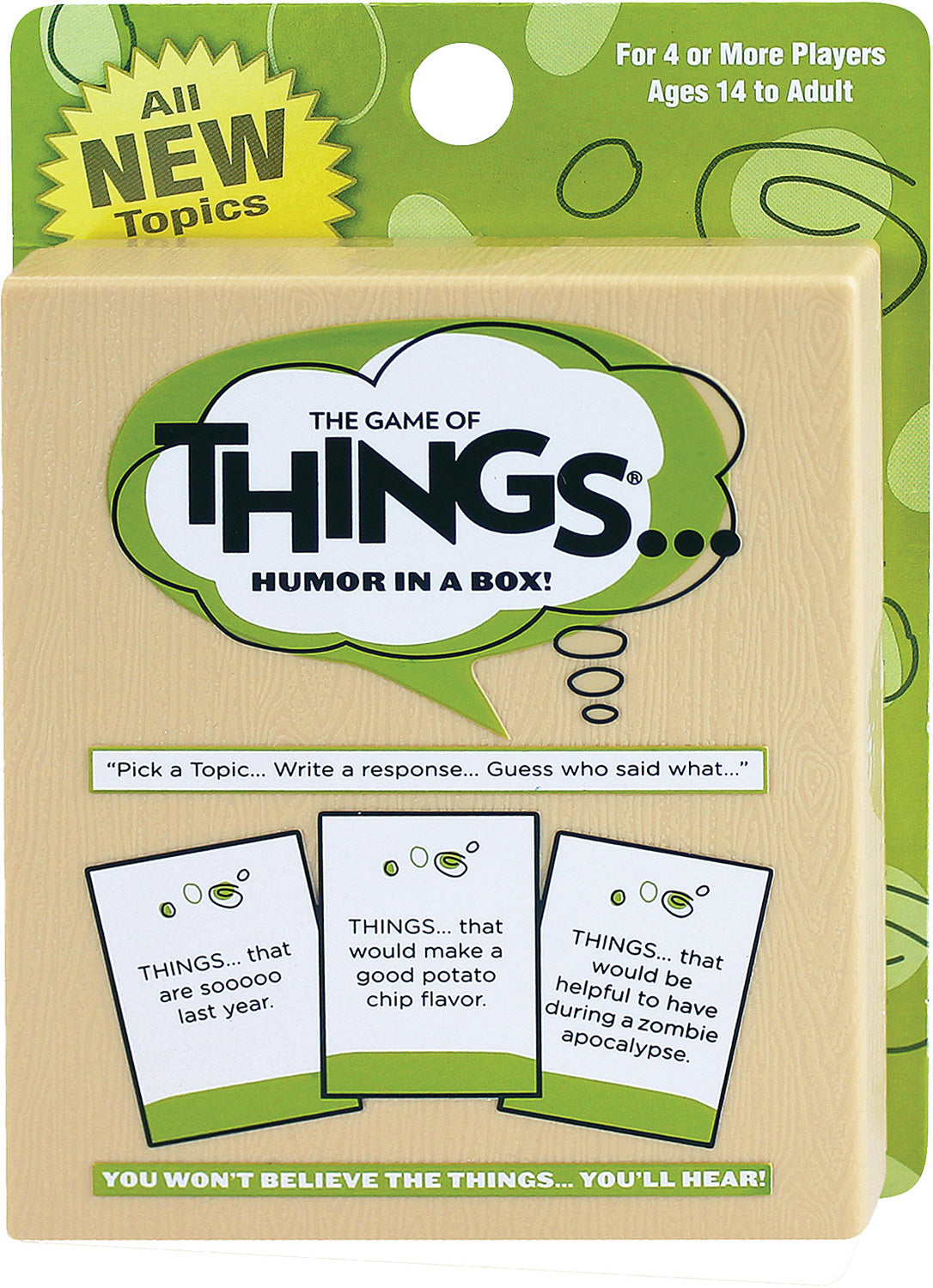 The Game of Things Game Travel/Expansion Pack