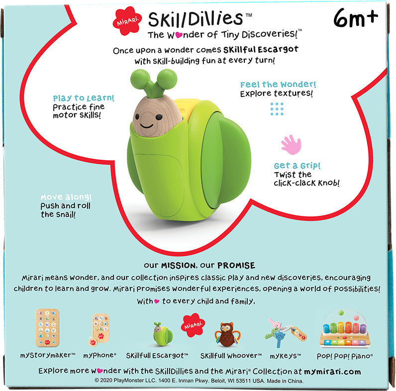 SkillDillies™ Snail