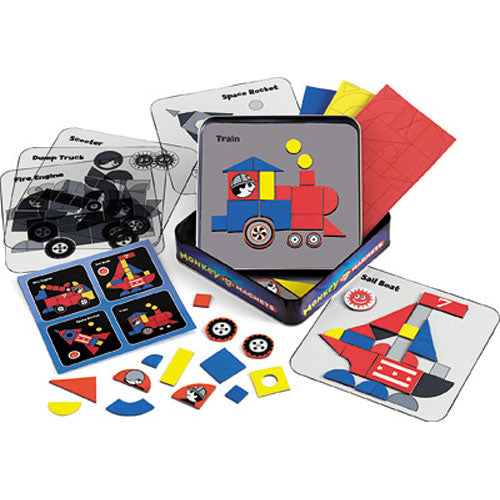 monkey magnets farm shapes