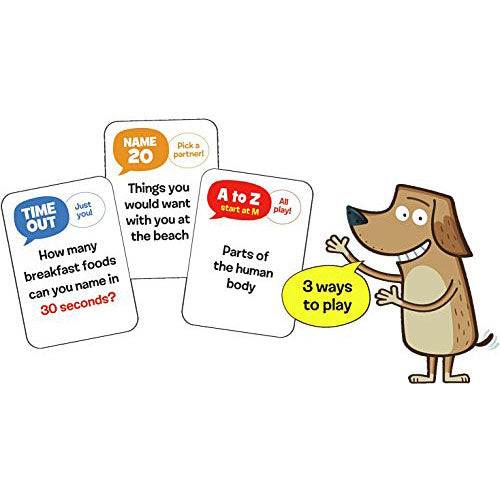 Peaceable Kingdom ListMania - An A to Z Quick-List Card Game