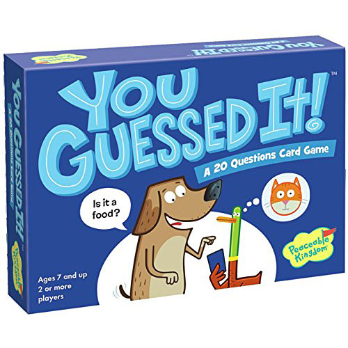 Peaceable Kingdom You Guessed It! - A 20 Questions Card Game