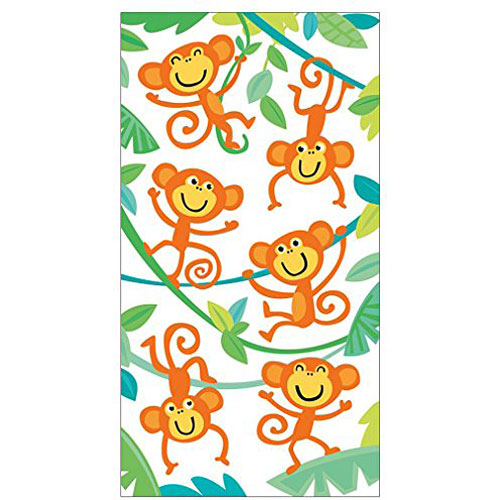 Peaceable Kingdom Furry Orange Monkeys Sticker Pack