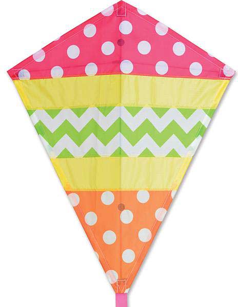 25 in. Diamond Kite - Cheerful