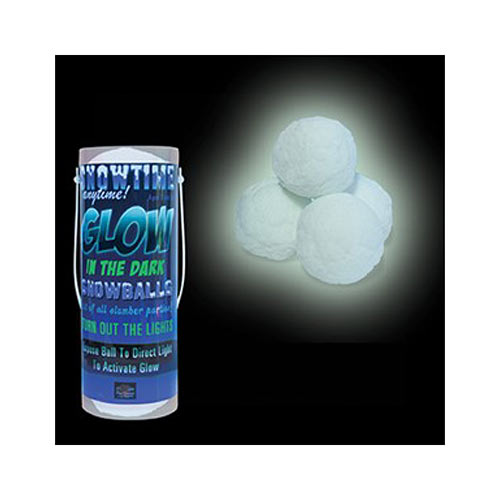 SNOWTIME GLOW SNOWBALLS 3 -PACK