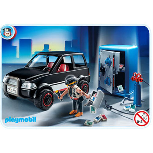 Playmobil 4059 Theif with Safe and Getawa Car