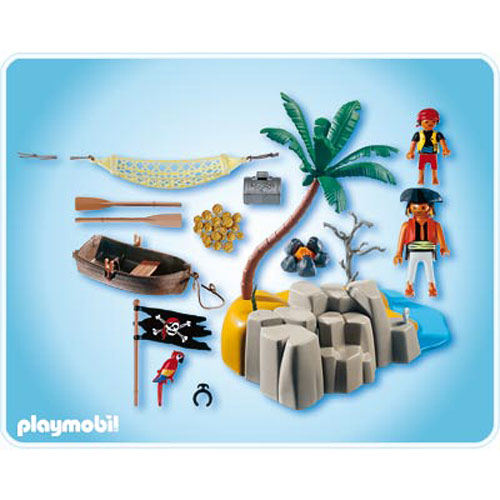 Playmobil 4139 Pirate Island Compact Set
