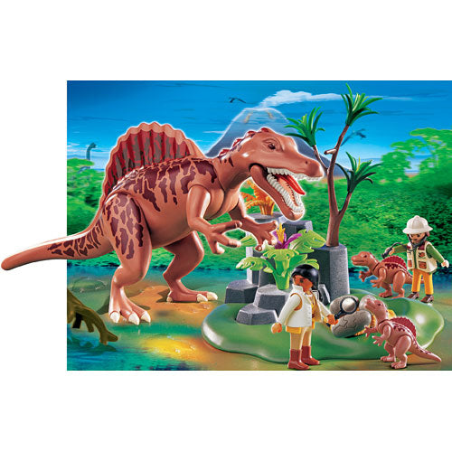 Playmobil 4174 Spinosaurus with Dino Nest