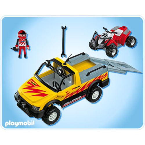 Playmobil 4228 - Pick-Up Truck with Quad