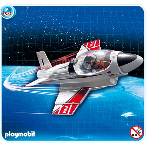 Playmobil 4342 Click N Go Jet