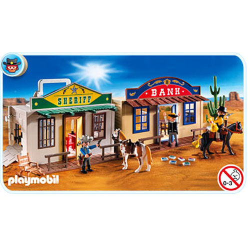 Playmobil 4398 My Take Along Western City