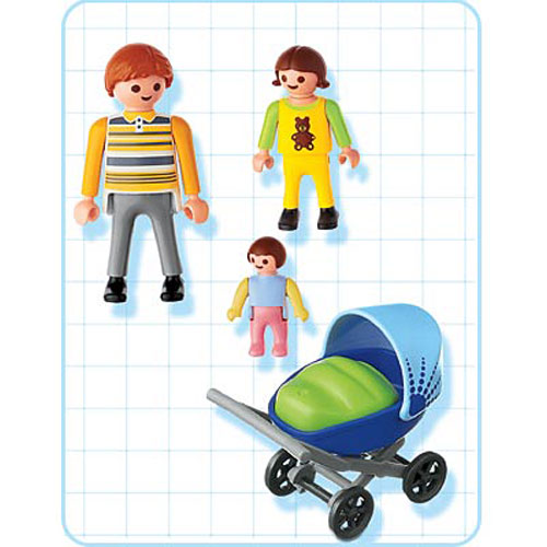Playmobil Dad w/ Stroller