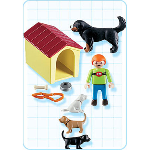 Playmobil 4498 Dog Trainer with Dogs