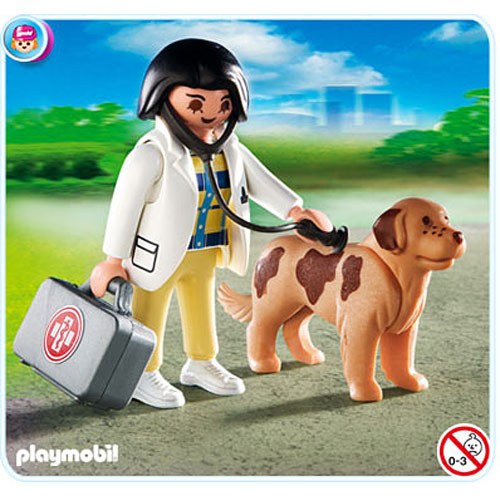 Playmobil 4750 Vet with Dog