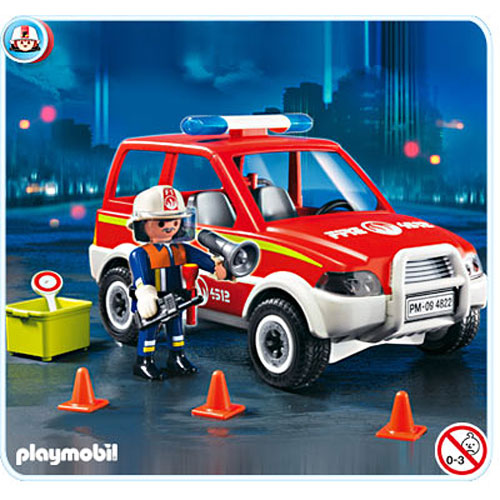 Playmobil 4822 Fire Chief's Car