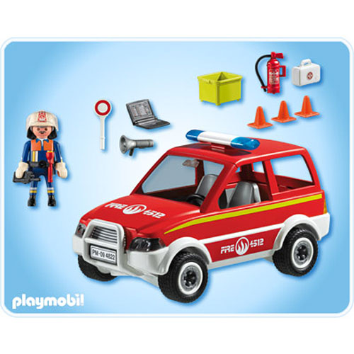 Playmobil 4822 Fire Chief's Car