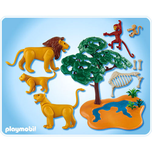 Playmobil 4830 Lion Pride with Monkeys