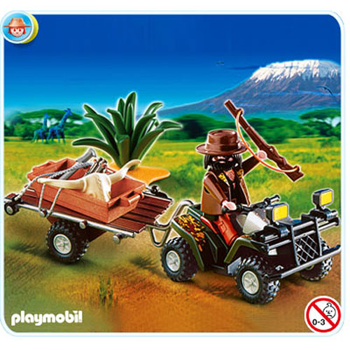 Playmobil 4834 - Ranger with Quad and Trailer