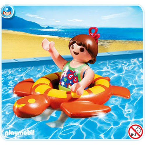Playmobil 4860 Girl W/Swimming Ring
