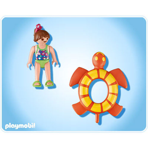 Playmobil 4860 Girl W/Swimming Ring