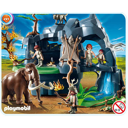 Playmobil 5100 - Stone Age Cave with Mammoth