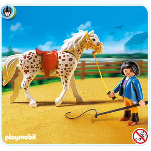 Playmobil 5107 - Speckles Horse with Stall