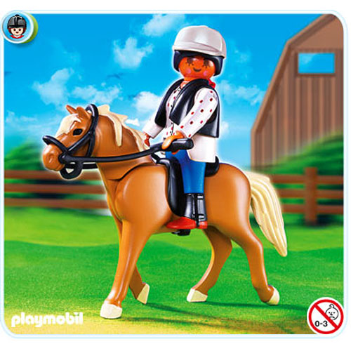 Playmobil 5109 - Riding School Horse with Stall
