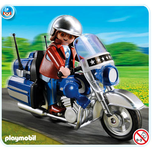 Playmobil 5114 Touring Motorcycle with Rider