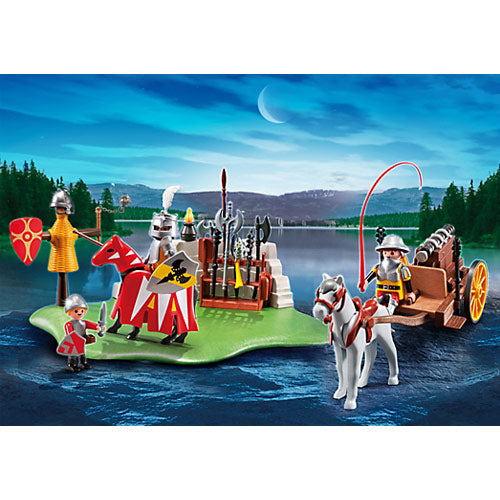 Playmobil Anniversary Compact Set Knight's Tournament + Cannon Wagon