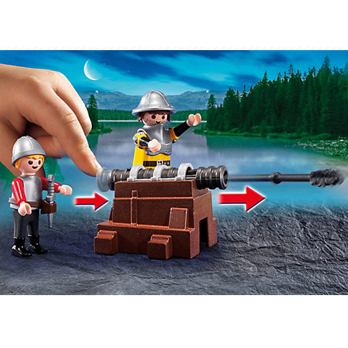 Playmobil Anniversary Compact Set Knight's Tournament + Cannon Wagon