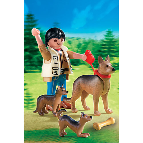 Playmobil 5211 - German Shepard w/ Puppies