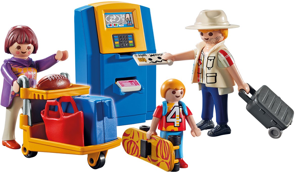 Playmobil - Family at Check-In City Action