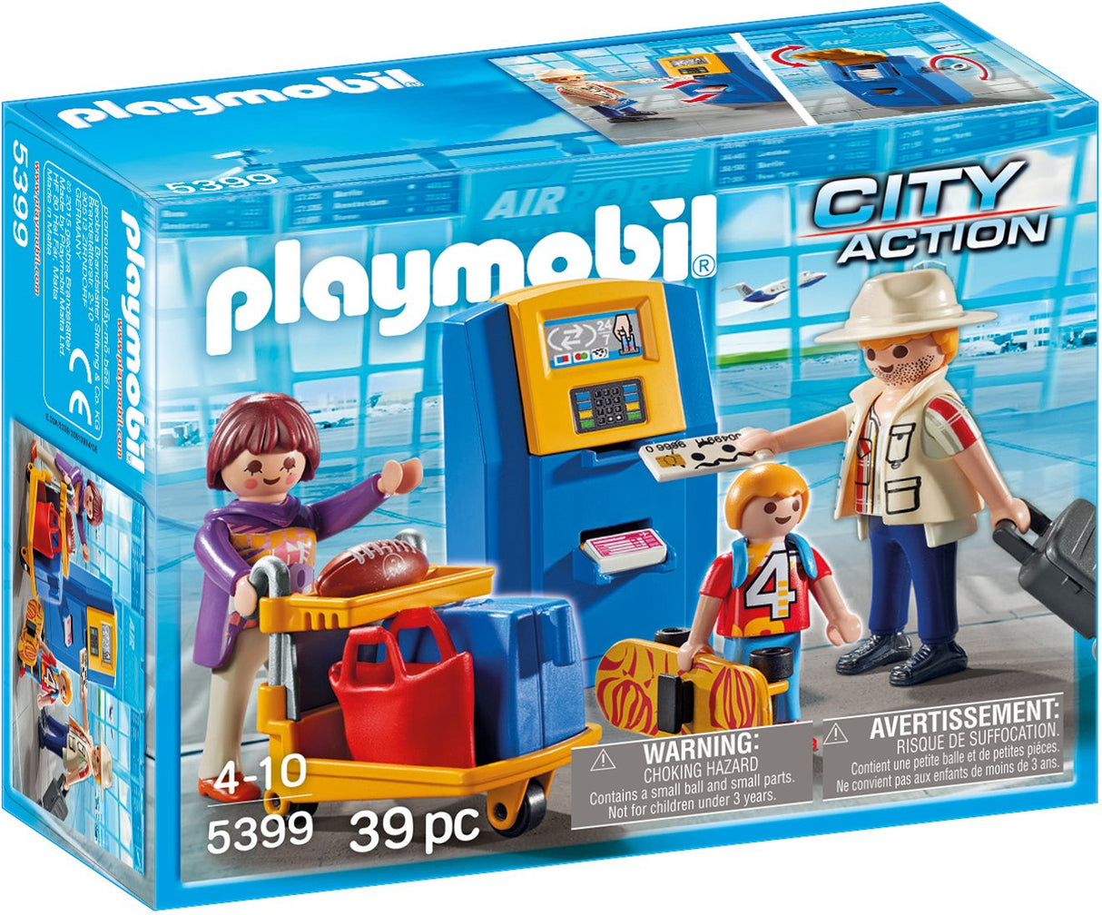 Playmobil - Family at Check-In City Action