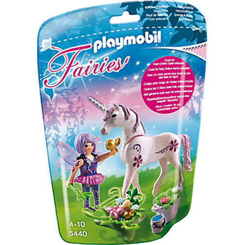 Playmobil Food Fairy With Unicorn 'morning Dew'