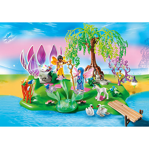 Playmobil Fairy Island With Jewel Fountain