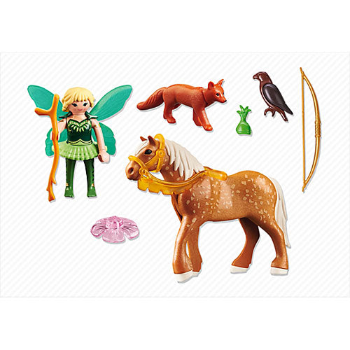 Playmobil Forest Fairy Diana With Horse